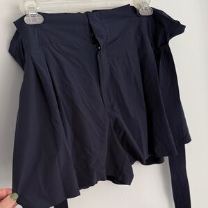 Athleta High-Waist Navy Active Shorts